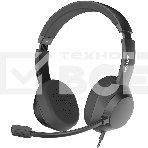 Гарнитура проводная с микрофоном A4Tech Fstyler FH150U черный 2м накладные USB оголовье (FH150U BLACK), фото5