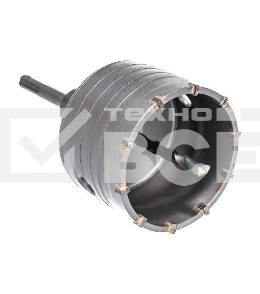 Коронка в сборе MATRIX М22x80 мм, SDS PLUS 70331