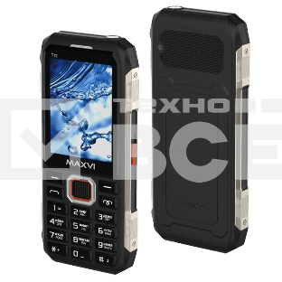 Мобильный телефон Maxvi T12 черный