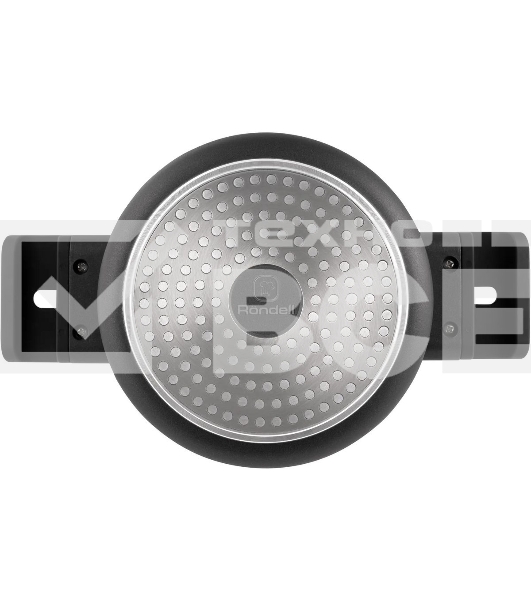 Кастрюля Rondell Modern RDA-1727, 4.4л, 24см, с крышкой, черный