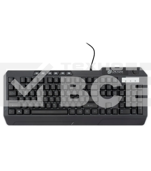 Клавиатура Oklick 715G (1680657) проводная, USB, черный