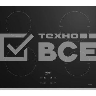 Встраиваемая индукционная варочная поверхность Beko HII 6440 RQTB, Черный
