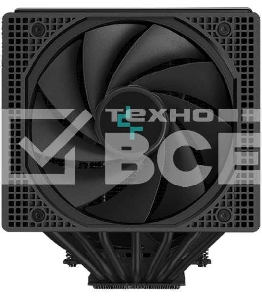 Кулер для процессора DEEPCOOL ASSASSIN IV VC VISION черный, 120 мм, алюминий/медь, 1800 об/мин, 29.3 дБ, 4 pin, 300 Вт, 172 мм