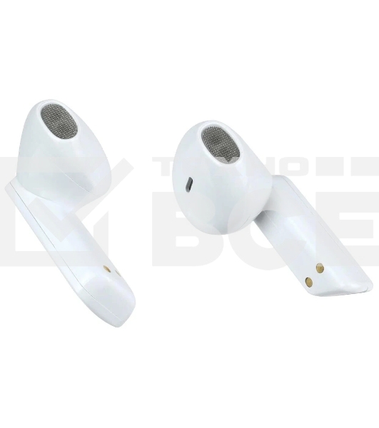Гарнитура HIPER TWS MINI White HTW-APX22 /внутриканальные/Bluetooth 5.3/сенсорное управление/до 4 ч.работы до 180 ч.ожидания/кейс 300 мАч/USB Type-C/белый (HTW-APX22)
