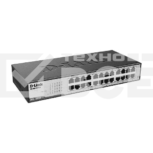 Неуправляемый коммутатор D-Link DES-1024D/H2A с 24 портами 10/100Base-TX
