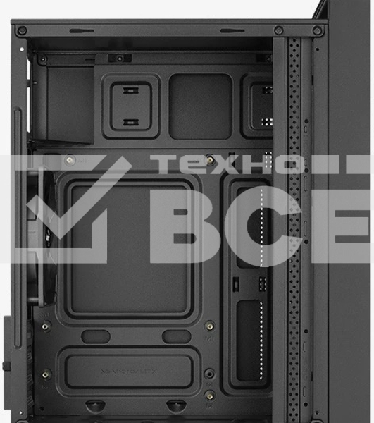 Компьютерный корпус MiniTower Aerocool/Formula CS-109-S-BK-v1 (mATX, USB3x1, USB2x2, 120мм fan,без БП) (4711099472390)