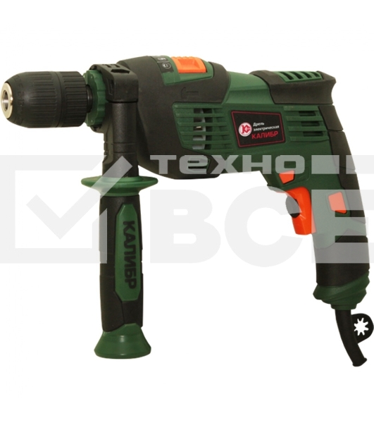 Дрель КАЛИБР ДЭ- 810ЕРУ+ 810Вт БЗП 13мм 0-2600об/мин рев удар