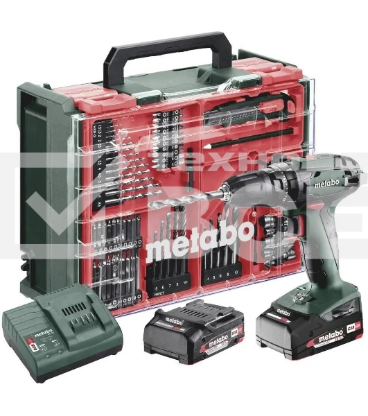 Дрель ударная Metabo SB 18 Set патрон:быстрозажимной реверс (кейс в комплекте) (602245710)