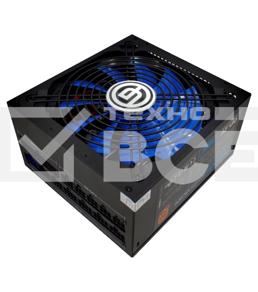 Блок питания Ginzzu MC800 14CM 80+Bronze белый