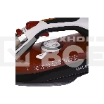 Утюг Galaxy GL 6131, оранжевый, паровой, 2500 Вт, подача пара до 50 г/мин, паровой удар до 230 г/мин, функции: автоотключение, самоочистка, антикапля, антинакипь, функция увлажнения, вертикальное отпаривание, керамическое покрытие подошвы, защита от перегрева, индикатор нагрева, резервуар для воды 370 мл, фото6