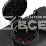 Сетевой фильтр Buro 400MDP-3-B 3 м, 4 розетки, черный, коробка, фото2