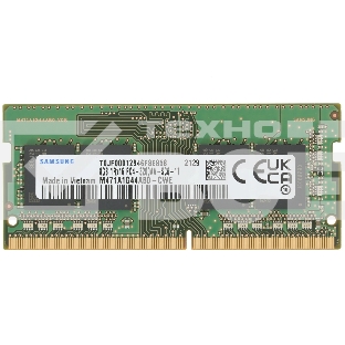 Оперативная память Samsung, DDR4, 8GB (1x8GB), 3200 MHz, CL22, без радиатора, SO-DIMM
