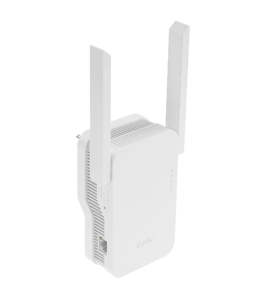 Маршрутизатор Cudy BE3600 WiFi 7 Mesh Repeater BE3600, AP mode, Chipset Broadcom, Cudy Mesh Support, 2880Mbps at 5GHz + 688Mbps at 2.4GHz, 802.11ax/ac/a/b/g/n, 1 Gigabit Ethernet Port, WPS button, Intelligent Signal Light, WPA3, LED control