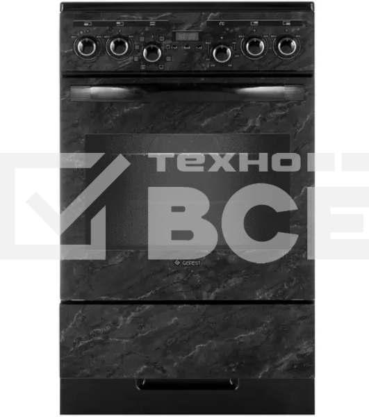 Электрическая плита Gefest 5560-03 0053 черный с рисунком 