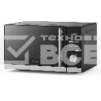 Микроволновая печь Hyundai HYM-D3005 черный/стальной, 20 л, 700 Вт, переключатели - кнопки/электронный поворотный механизм, фото 1