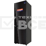 Холодильник Hitachi R-B410PUC6 BBK черный двухкамерный 215/105л морозилка снизу, No Frost, фото 1