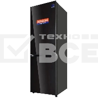 Холодильник Hitachi R-B410PUC6 BBK черный двухкамерный 215/105л морозилка снизу, No Frost