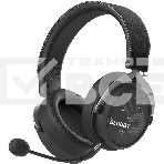Наушники с микрофоном A4Tech Bloody MR590 Sports черный 1.5м мониторные BT/Radio/3.5mm оголовье (MR590 + WIRED/SPORT BLACK), фото 1