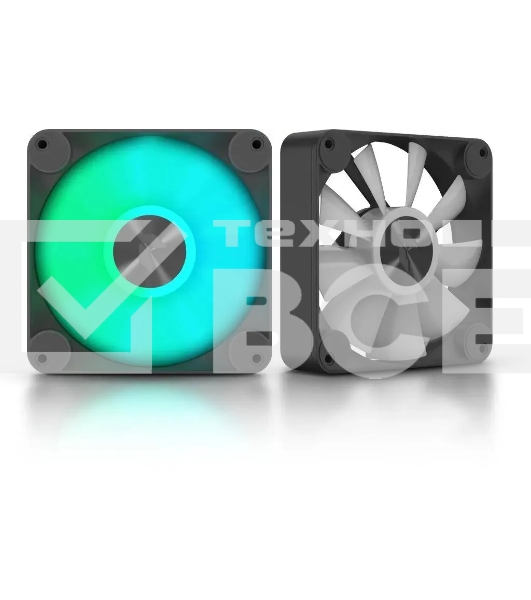 Вентилятор для корпуса Aerocool / Formula APNX FP1-140 PWM ARGB черный, 140 мм, 1300 об/мин, 32 дБ, 4 pin