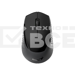 Мышь беспроводная Genius NX-8000S BT черный, 1200 dpi, радиоканал, Bluetooth, USB, кнопки - 3