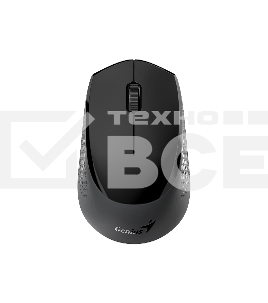 Мышь беспроводная Genius NX-8000S BT черный, 1200 dpi, радиоканал, Bluetooth, USB, кнопки - 3