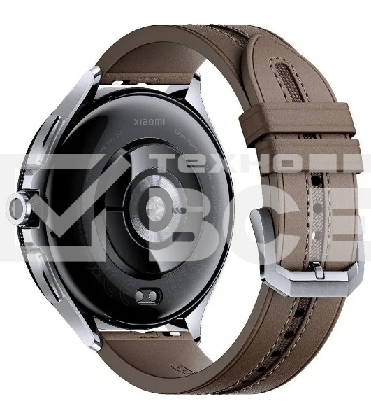 Смарт-часы Xiaomi Watch 2 Pro - 4G LTE Silver Case with Brown Leather Strap M2233W1 (BHR7210GL)