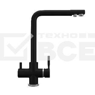 Кухонный смеситель Maunfeld MFQT-16B черный