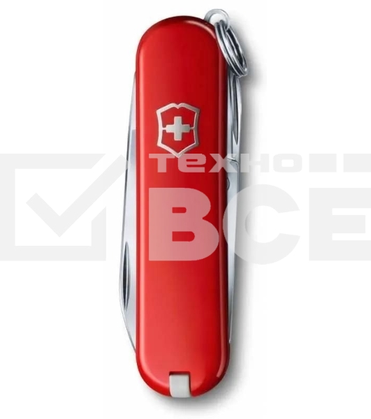 Нож перочинный Victorinox Classic (0.6203) 58мм 7 функций красный