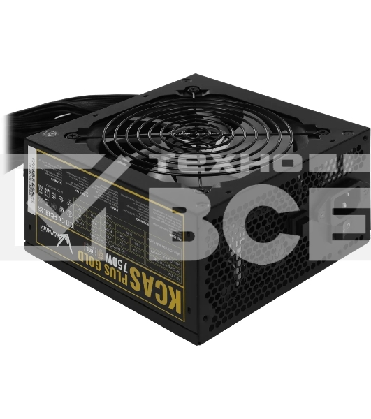 Блок питания Aerocool / Formula ATX 750W AC KCAS PLUS GOLD 750W RGB 80 PLUS gold (20+4pin) APFC 120mm fan color LED 8xSATA RTL
