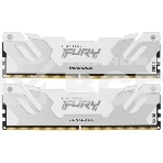 Оперативная память Kingston Fury Renegade, DDR5, 32GB (2x16GB), 7600MHz, CL38, DIMM, с радиаторами, белый/серебристый, фото4