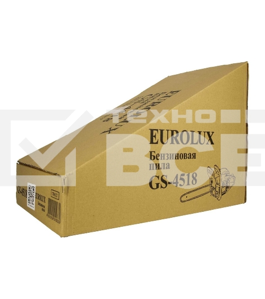 Бензопила Eurolux GS-4518 черный/желтый 70/6/25