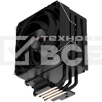 Кулер для процессора ALSEYE Q120S Plus AS.01.11.0005 черный 120мм алюминий+медь 3000rpm 45db 4-pin 200W 161мм, фото3