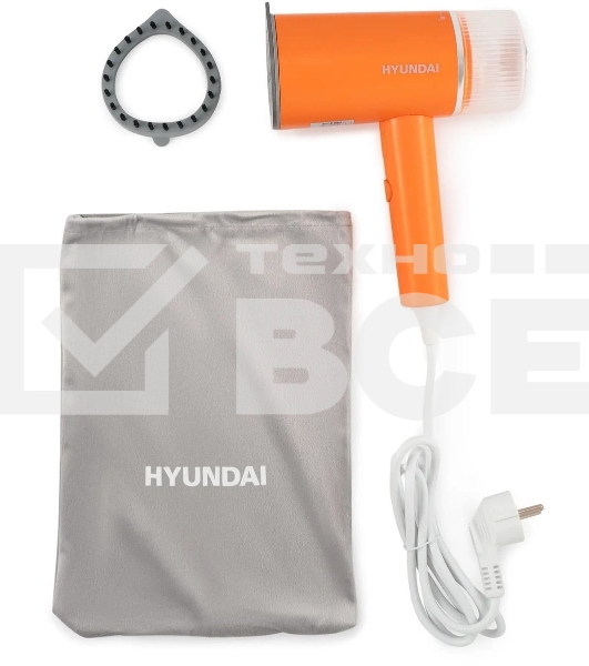 Отпариватель ручной Hyundai H-HSART002 1200 Вт оранжевый
