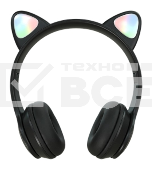 Наушники беспроводные MORE CHOICE (4610196406676) HW24kids черный