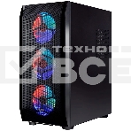 Компьютерный корпус Ginzzu GL300 FAN 12CM RGb*4 USB 3.0 Window, фото8