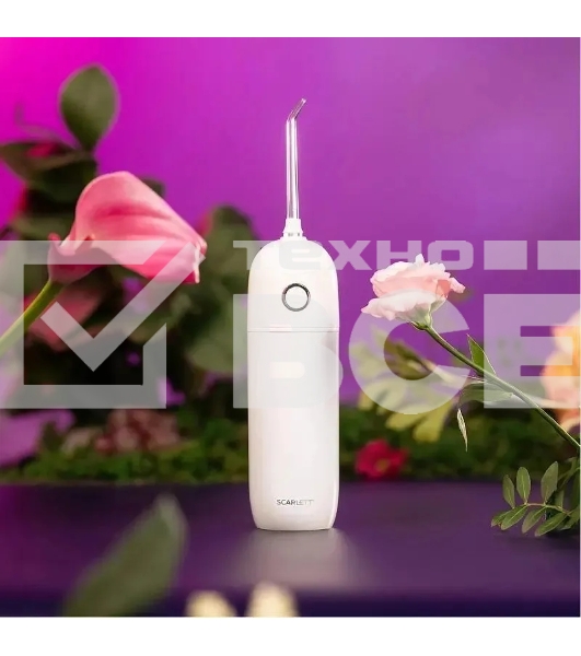 Ирригатор Scarlett SC-WF03 портатив. белый