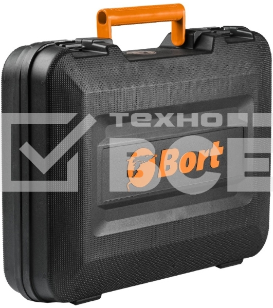 Дрель-шуруповерт Bort BAB-21Ix2Li-XDK, Аккумуляторная, 18В, 2 АКБ, Ударная