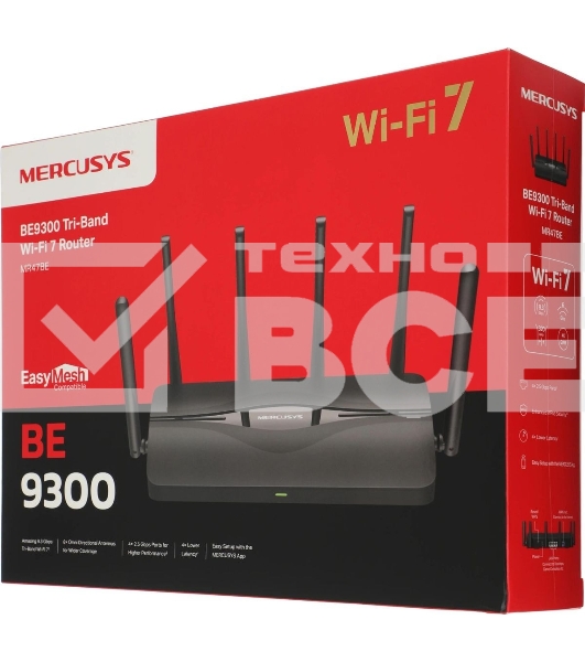 Трехдиапазонный Wi-Fi Роутер Mercusys MR47BE