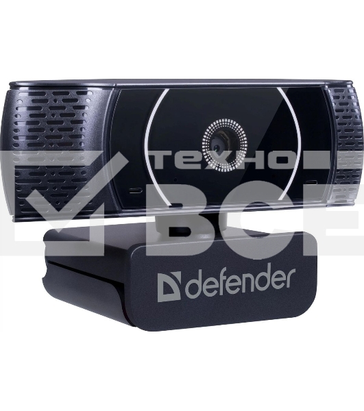 Веб-камера Defender G-lens 2590 черный (3,7МП, QHD 2K 1440p, 86,1°)