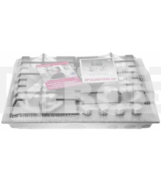 Газовая варочная панель Maunfeld EGHG.64.6CW/G, 4 конфорки, закаленное стекло, белый