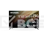 Телевизор Hyundai 75' H-LED75BU7009 черный LED UHD 60Hz Smart TV, фото 1