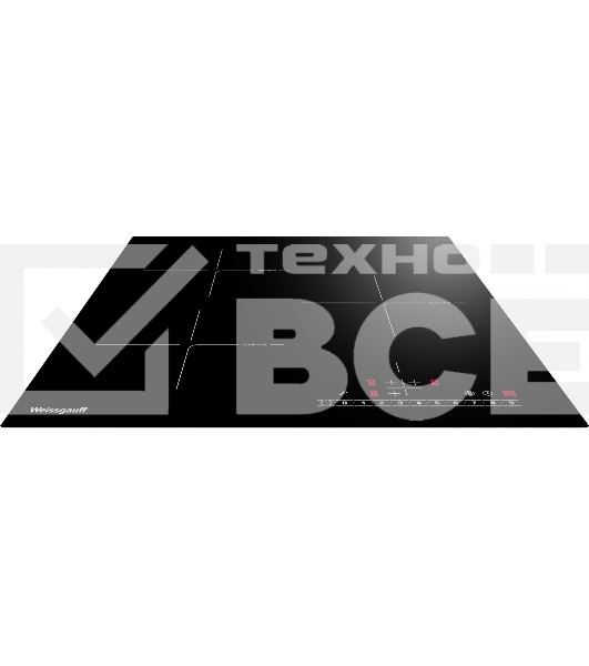 Индукционная варочная поверхность Weissgauff HI 430 BSC черный