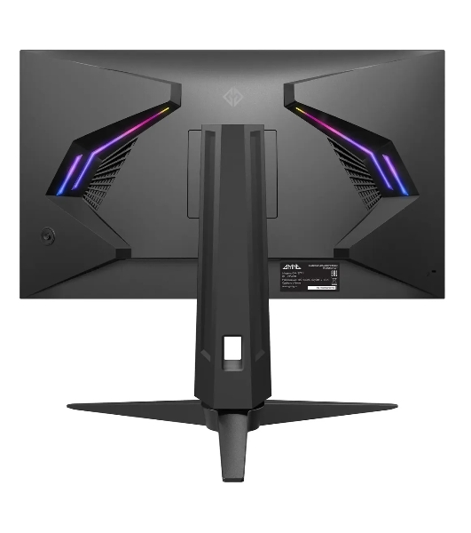 Монитор 27' GMNG Gaming GM-27F11 VA 2560x1440, 165 Гц, 5 мс, 16:9, 300 кд/м², HDMI 2.1 (x2), DP 1.4 (x2), 3.5 Jack, динамики (2x3 Вт), FreeSync, G-Sync Compatible, черный