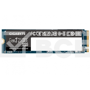 Накопитель SSD Gigabyte 2500E G325E2TB, 2Tb, PCIe 3.0 x4, M.2 2280, NVMe, R/W 2400/2000