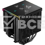 Кулер для процессора DEEPCOOL AK620 DIGITAL PRO черный, 120 мм, алюминий/медь, 1750 об/мин, 25 дБ, 4 pin, 260 Вт, 163 мм, фото9