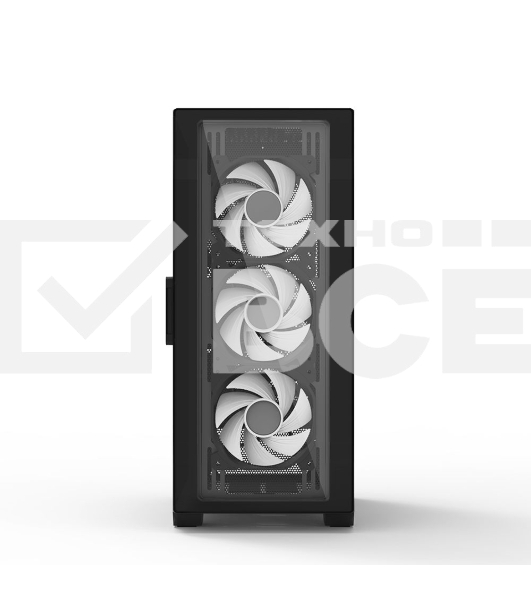 Компьютерный корпус MidiTower Zalman I3 NEO TG Black (ATX, front mesh, TG window, USB2.0 x1, USB3.0x2, 4x120mm RGB fan, без БП) (I3 NEO TG Black)