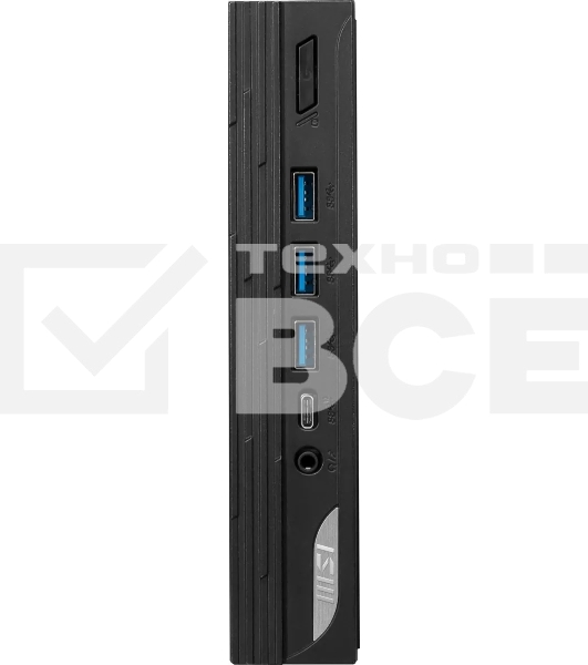 Мини ПК MSI Pro DP10 12M Mini Core i7-1255U, 16Gb (8*2) DDR4 SO-DIMM, 1TB SSD M.2, Intel UHD Graphics 730, noDVD, WiFi, BT, 120W, VESA, VGA, noOS, 1y war-ty