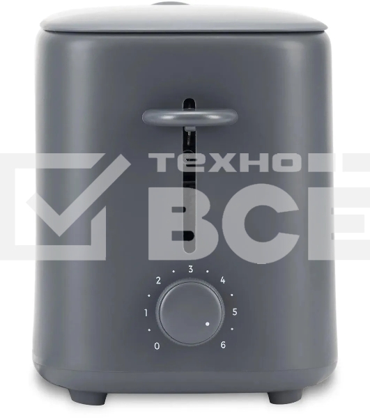 Тостер Hyundai HYT-4308 750Вт серый