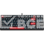 Клавиатура A4Tech Bloody AT87 проводная USB черный/красный, фото 1