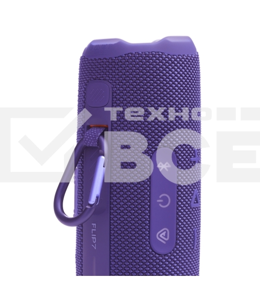 Колонка портативная JBL Flip 7 пурпурный 25W 1.0 BT 4800mAh (JBLFLIP7PUR)